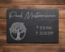 Grabstein Gedenktafel