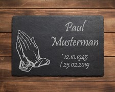 Grabstein Gedenktafel