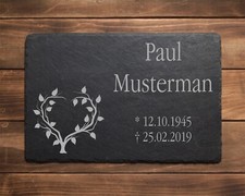 Grabstein Gedenktafel