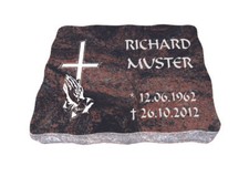 Grabplatte ca. 40x30x5 cm