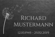 Grabstein Gedenktafel