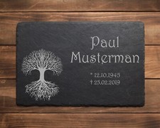 Grabstein Gedenktafel