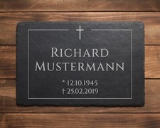 Grabstein Gedenktafel